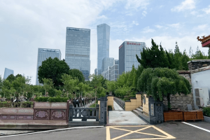玉顶山公墓景观图