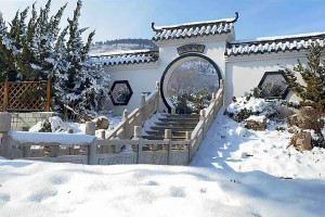 济南市长清区福寿园公墓园区环境图