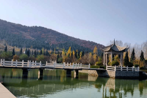 双峰山陵园景观图