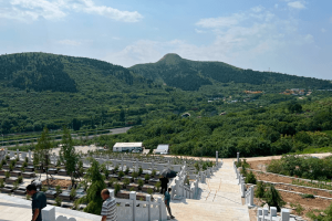 官山陵园景观图