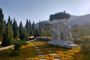 双峰山陵园景观图