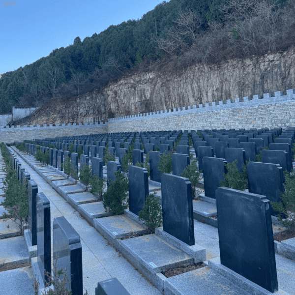 九顶山陵园传统立碑