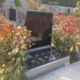 济南市长清区福寿园公墓传统立碑墓型7号