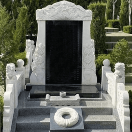 九顶山陵园传统立碑