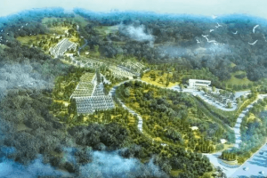 太甲山生态陵园景观图